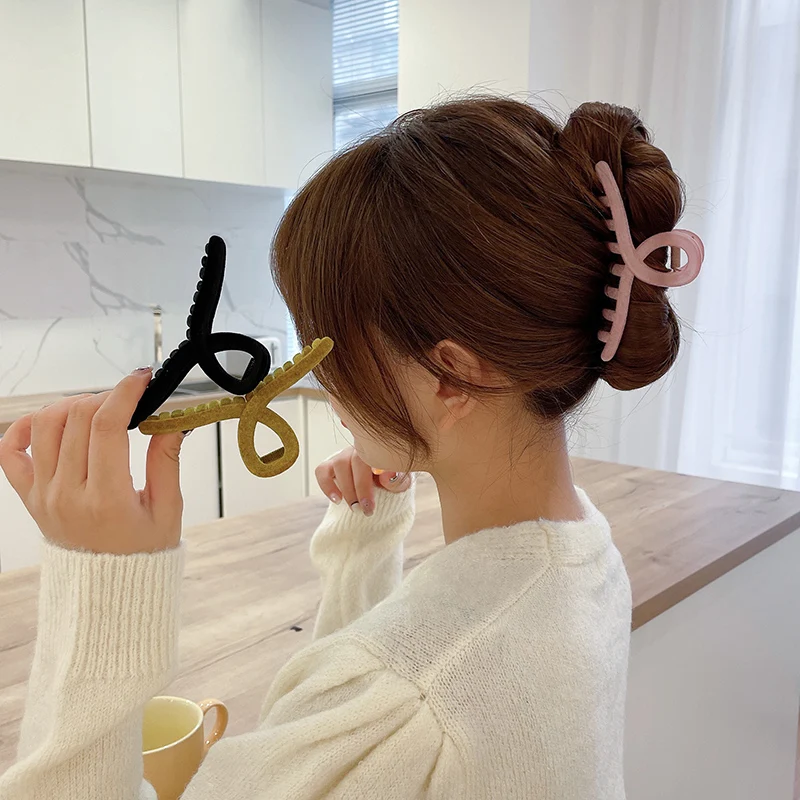 

Подходит для многих волос! Очень большие захваты для волос, задняя крышка, захват для волос, зажим для акулы, аксессуары для волос для Ha