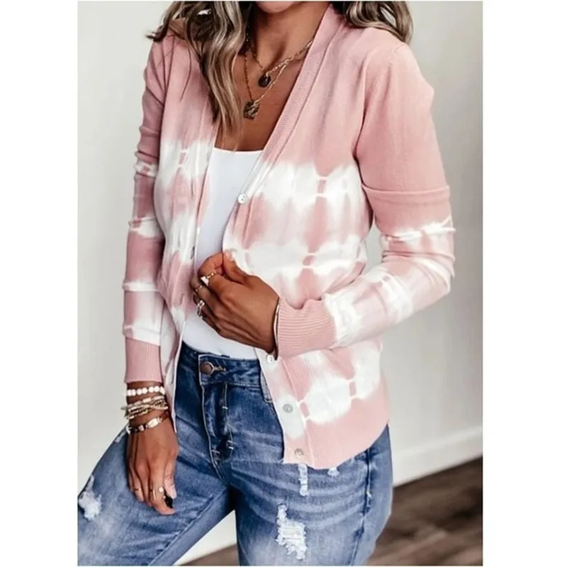 

2020 New Women's Cardigan Sweater Popular European AmericanAutumn Winter Women's Knitwear Women's Sweater Women womens clothes