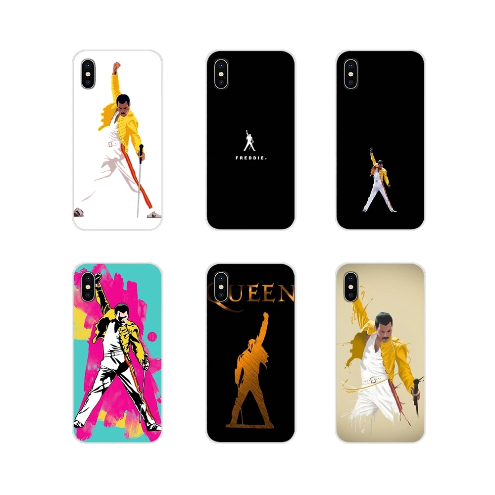 Прозрачный чехол из ТПУ Freddie Mercury Queen для Huawei G7 G8 P7 P8 P9 P10 P20 P30 Lite Mini Pro P Smart Plus 2017 2018