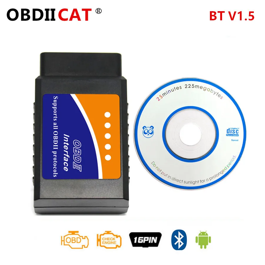 Самая низкая цена V2.1 Супер Мини ELM 327 Bluetooth OBD II диагностический инструмент
