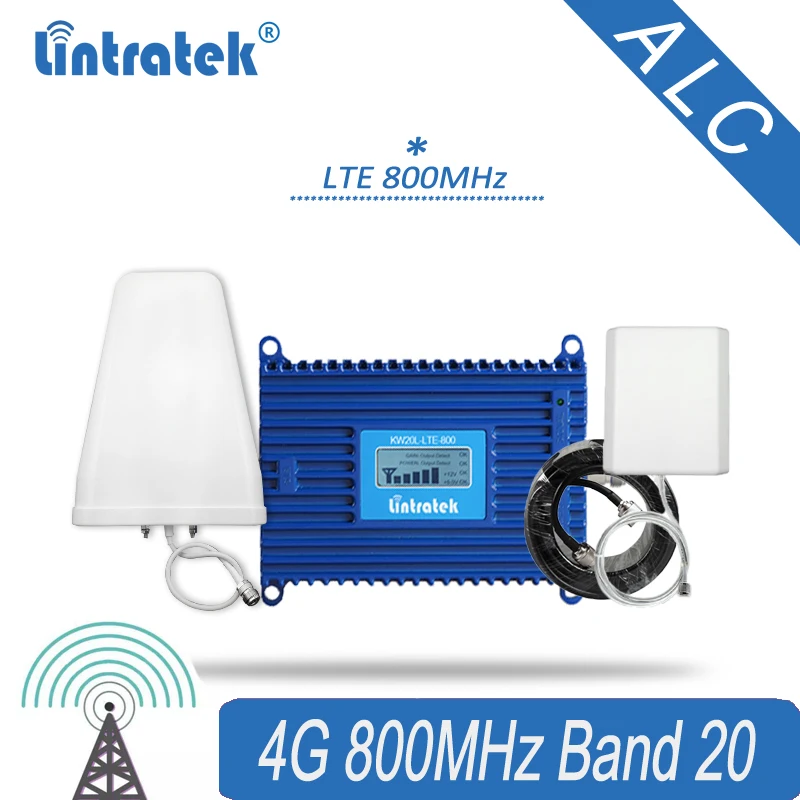 Lintratek 4G усилитель сигнала 800 ретранслятор LTE Band 20 Усилитель мобильного #30|Детали