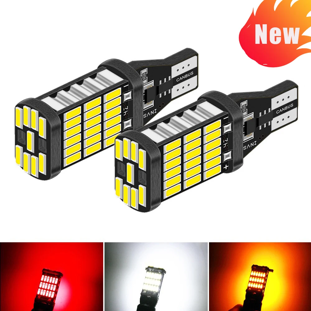 

LEADTOPS 2PCS Car Signal Light T15 Super bright Car Accessories exterior light car modification light High Power 12V