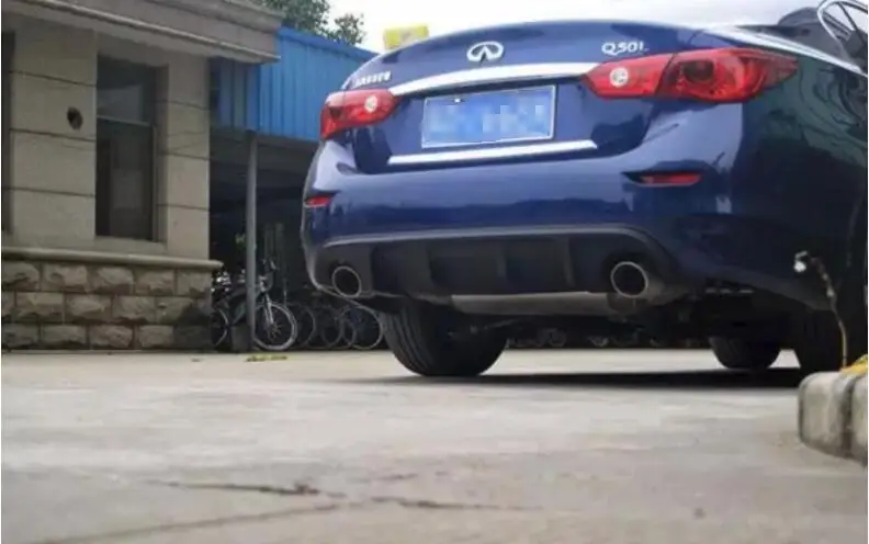 Для Q50 ABS задний бампер диффузор защитные бамперы для 2015 2018 Infiniti Комплект кузова