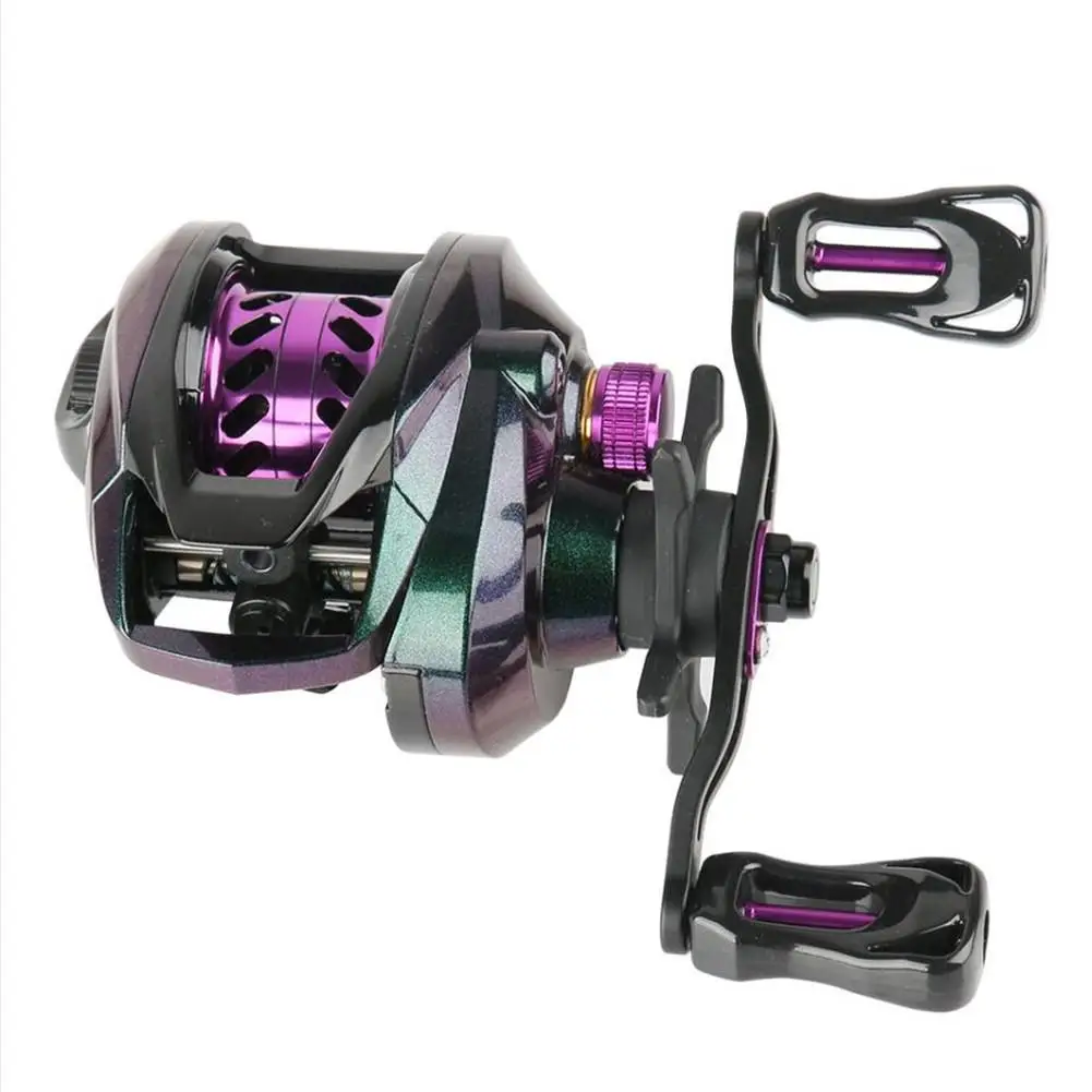 

Fishing Reel Braking 8Kg Bearing 5+ 1BB Speed Ratio: 7.2:1 Metal Wire Cup Polymer GBS200 Low-profile Reel Fishing Accessories