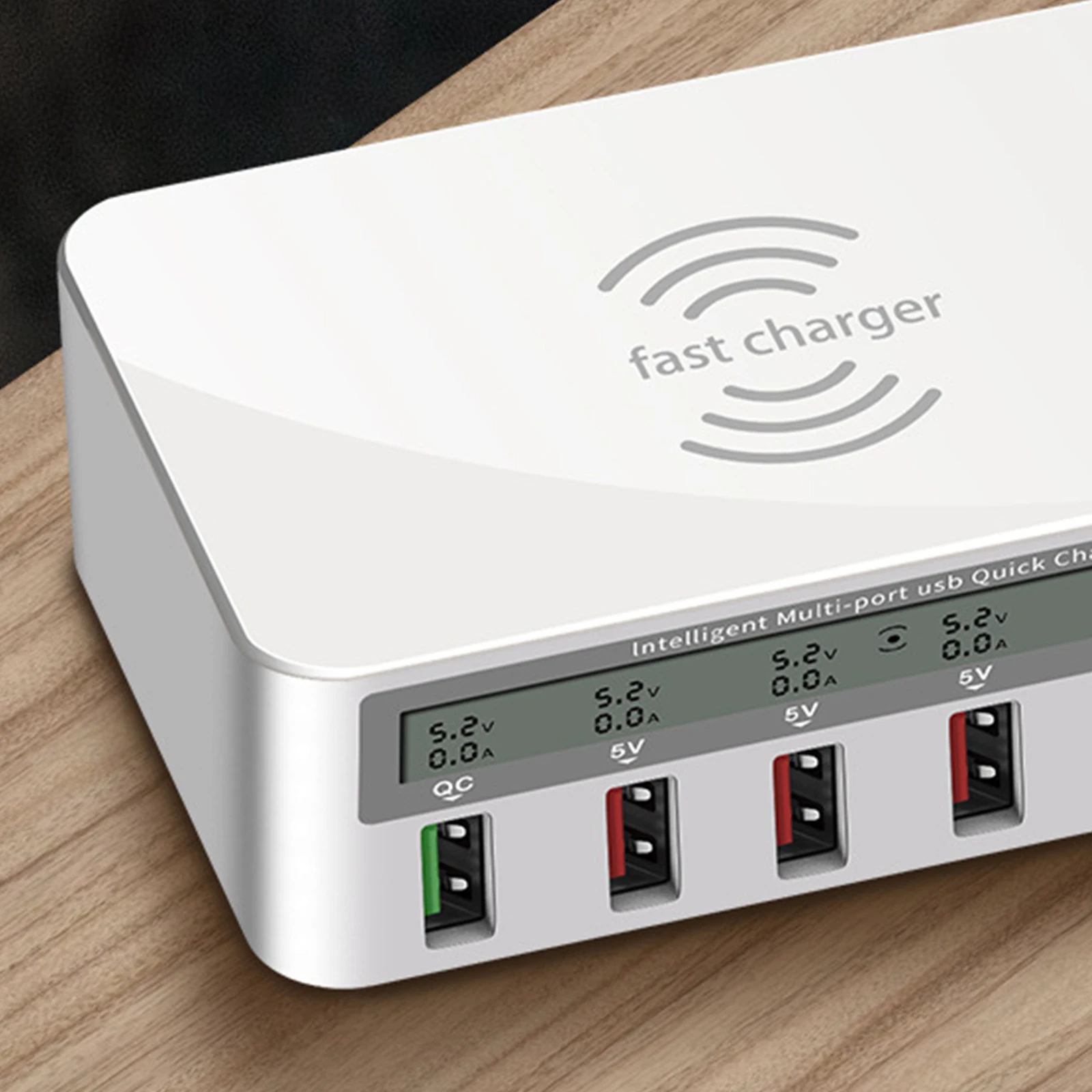 Многопортовое 50 Вт USB Зарядное устройство 6-порт зарядная станция