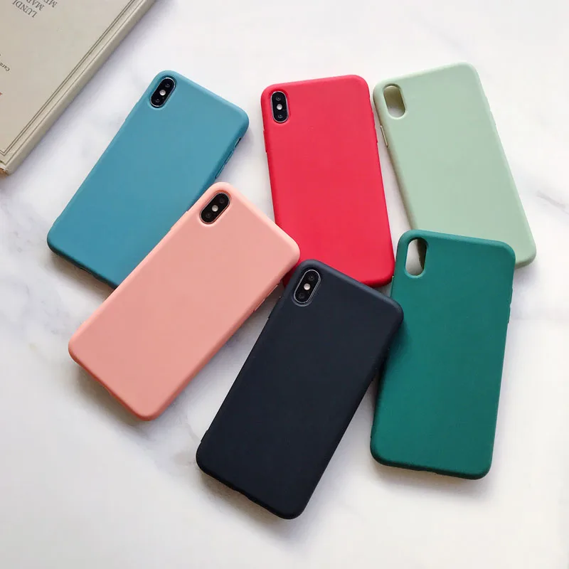 Защитный чехол силиконовый для huawei honor 7a/7c pro/9i/v9 play/v10 view/10/8/9 lite/7s/20 | Мобильные