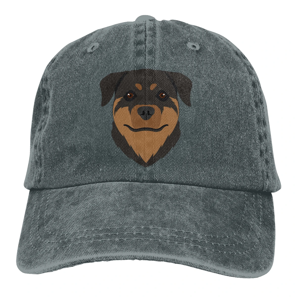 

Isolated Rottweiler Hats For Men Women Fashionable Adjustable Baseball Cap Vintage Dad Hats