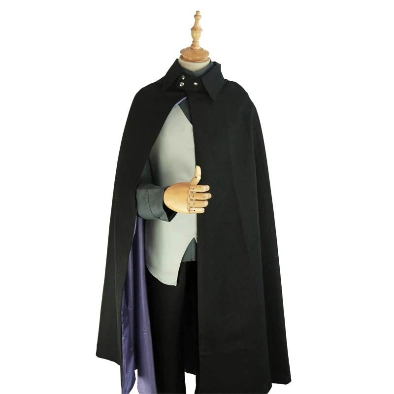 Наруто боруто-для взрослых Uchiha костюм сасуке куртка жилет брюки накидка Хэллоуин