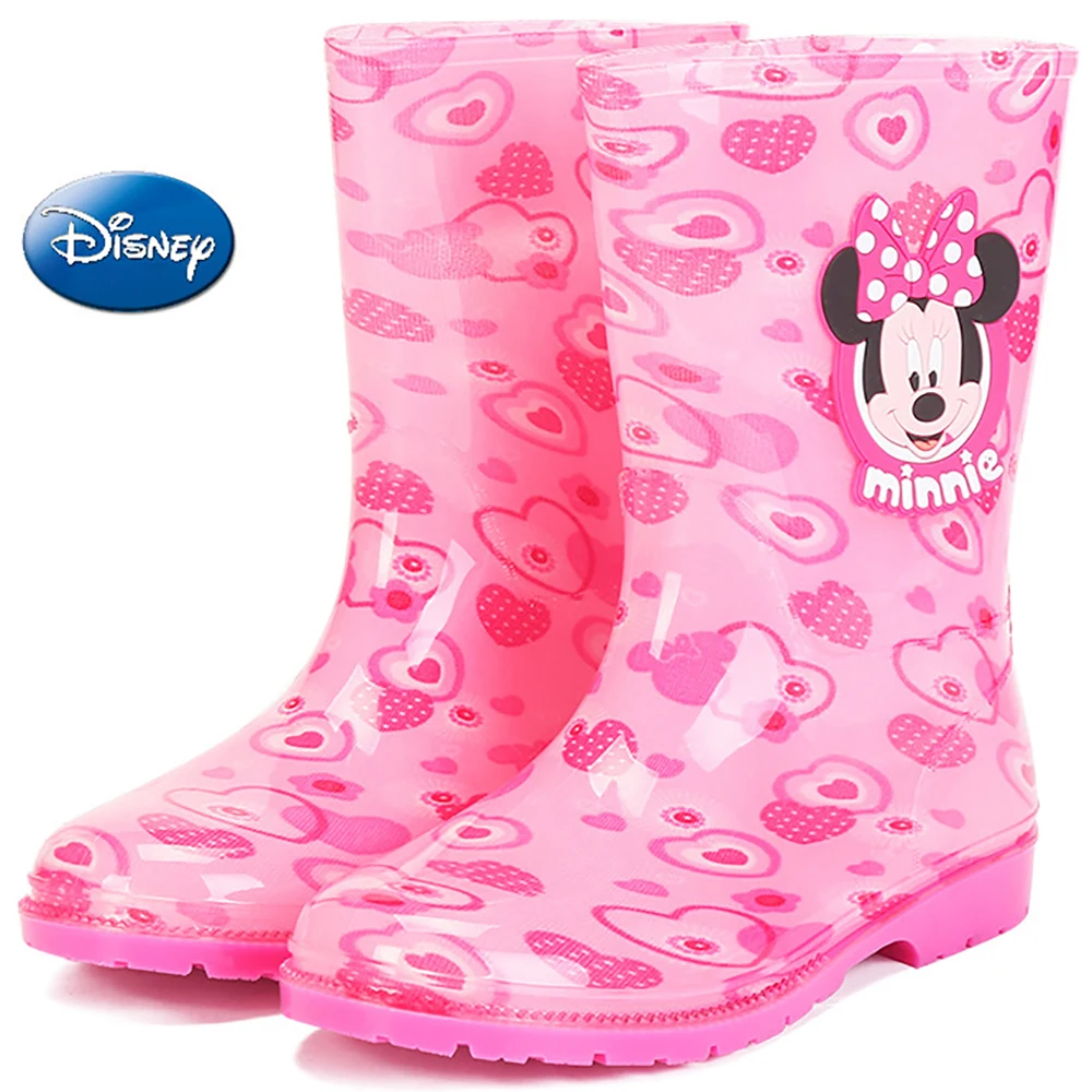 Непромокаемые сапоги для девочек и мальчиков Мультяшные диснеевские