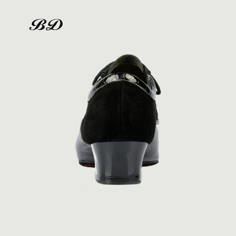 Мужские туфли для латиноамериканских танцев со змеиным узором из блестящей