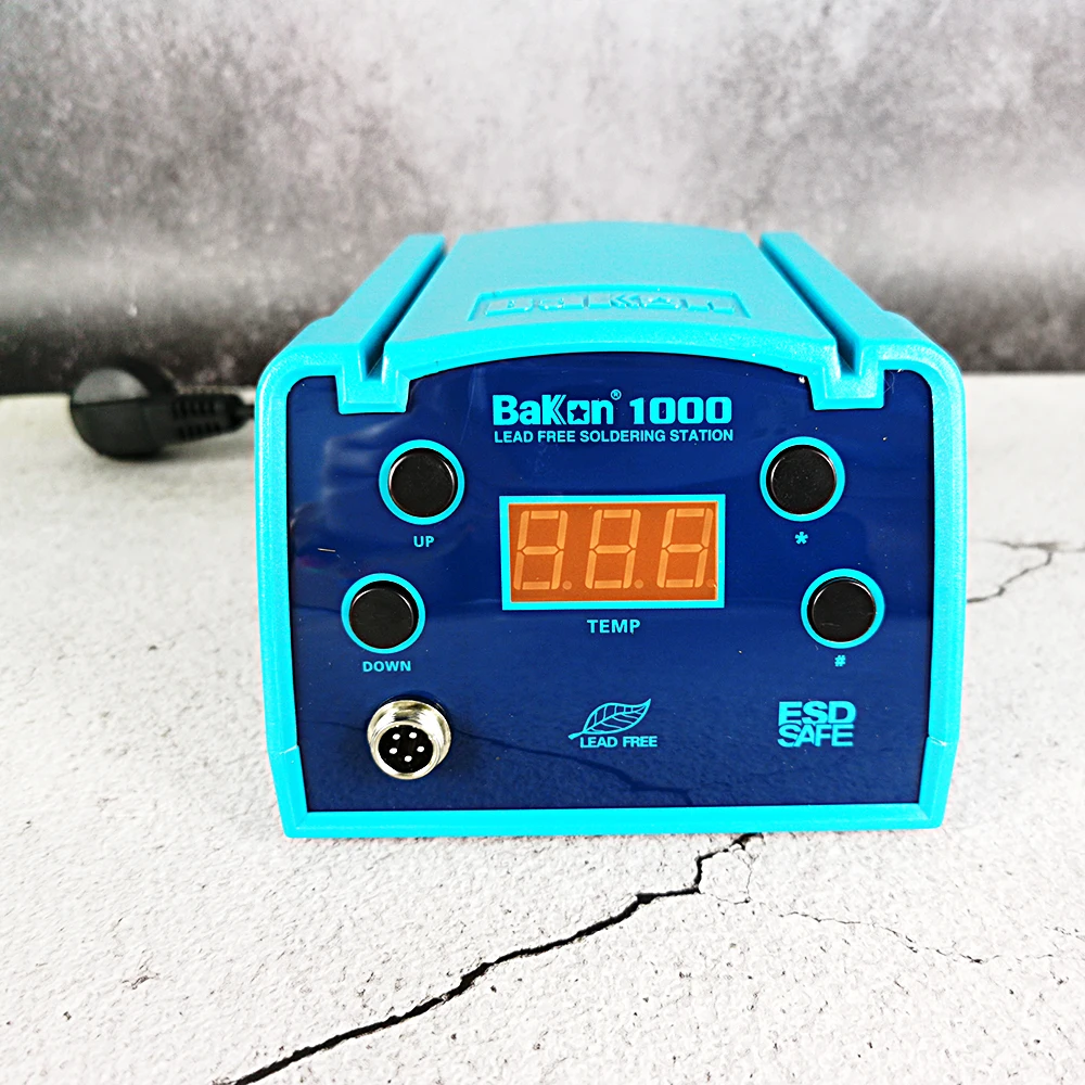 BK1000 Lead-free Soldering Station Adjustable Electric Iron 90W Power Digital Display BK2000 High Frequency Eddy Current