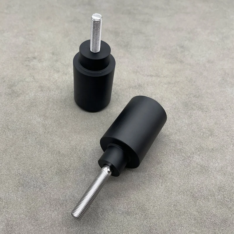 Мотоциклетные черные/Углеродные Неразрезанные слайдеры рамы защита от падения