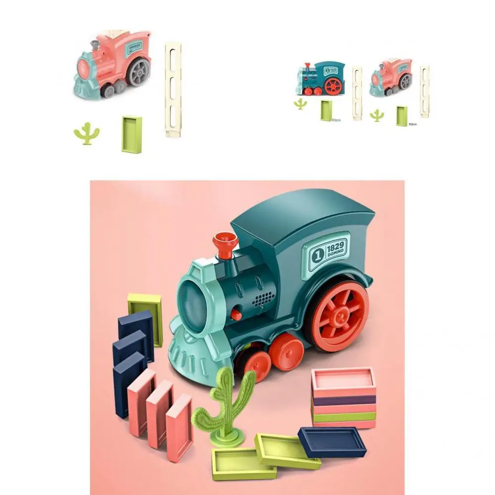 

Useful Automatic Laying Dominoes Toy Electric Domino Train Set Anti-crack Automatical