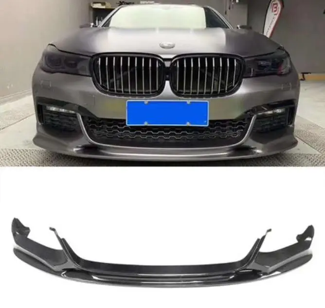 Автомобильный передний бампер из углеродного волокна распределитель губ