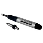 2 в 1, объем тюбика 12 мл ручка Форма Газовый паяльник инструмент газовой горелки пайки пистолет с паяльник для подключения к насадка радиотелефон горелка горячая распродажа