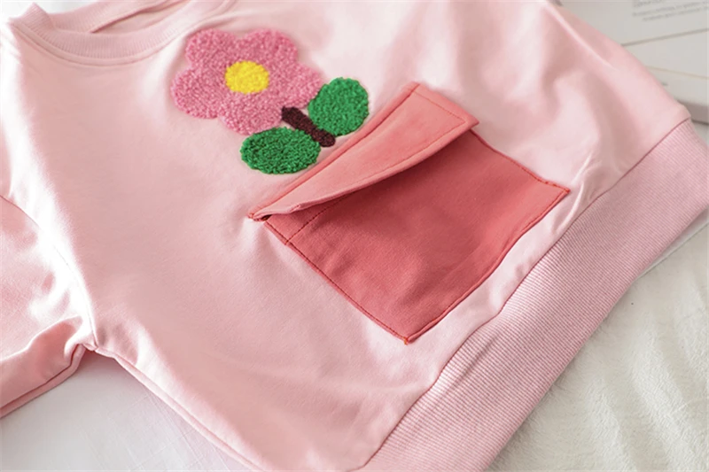 Весна 2020 комплекты одежды для маленьких девочек одежда малышей футболка с