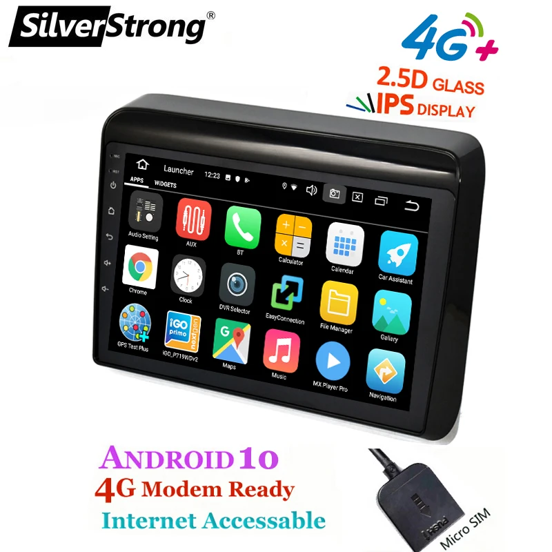 SilverStrong RDS DSP 4G SIM CARPLAY GPS для Suzuki Ertiga Android радио навигация-Мы не продаем дешево android |