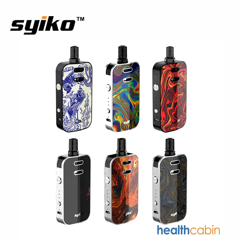 Syiko Galax Vape Pod система Комплект 25 Вт V дизайн батарея 1200 мАч встроенный электронная