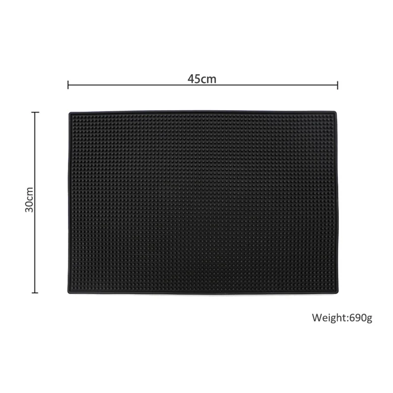 

Professional Salon Barber Shop Styling Tool Pad Silicone Heat-resistant Anti-slip Mat Large Area To Keep Hair Tools Neat