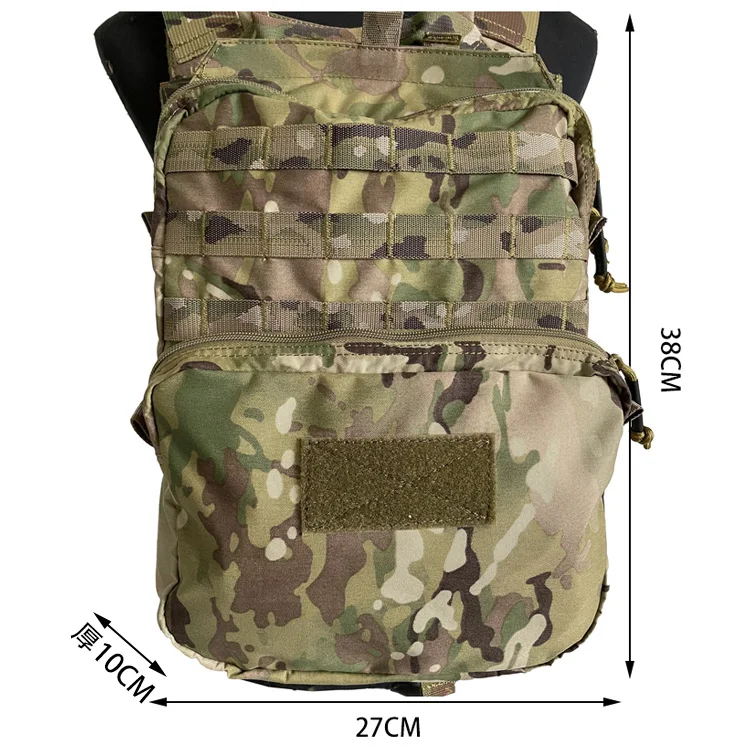 Outdoor Sports Vest Water Bag Back Plate Tactical Survival Aquipment Accessories Sundry Bag Tc0171