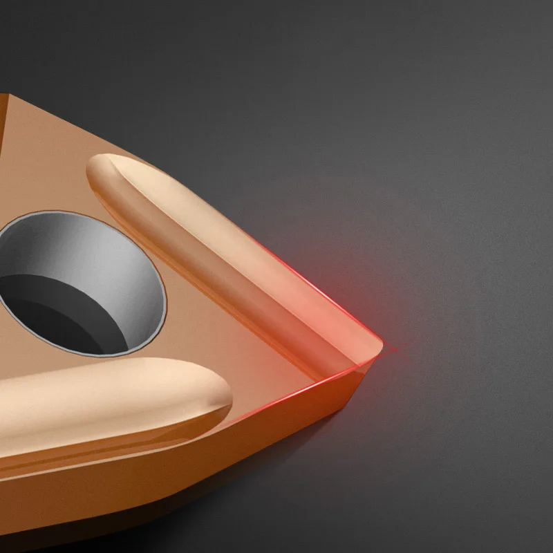 Металлический керамический токарный станок с ЧПУ лезвие из нержавеющей стали