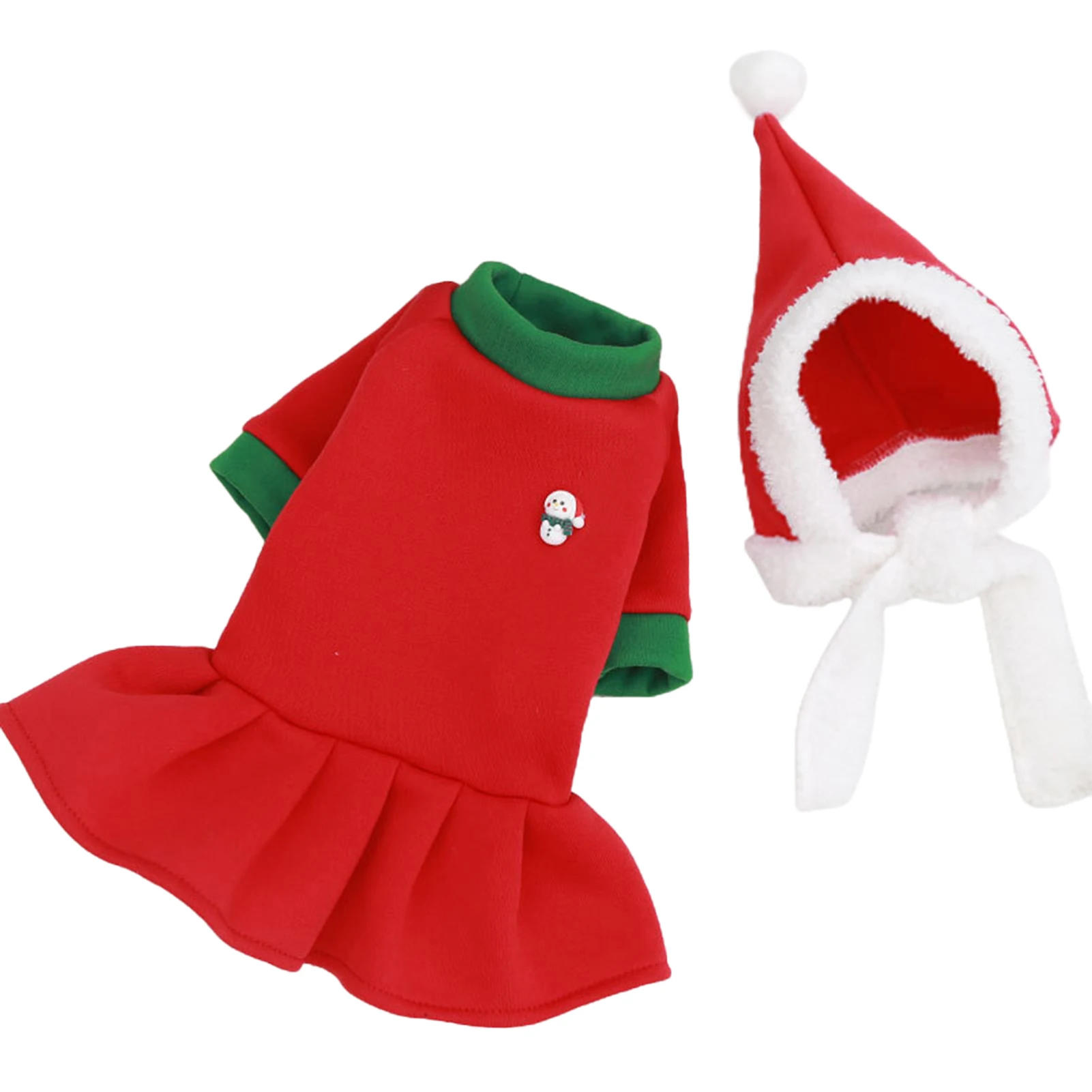 Одежда для домашних животных Рождественская фантазия Классическая Милая