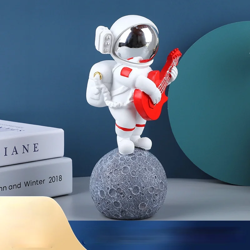 

Creative Astronaut Model Resin Sculpture Crafts Living Room Bedroom Ornaments Nordic Home Decorations Exquisite Birthday Gifts