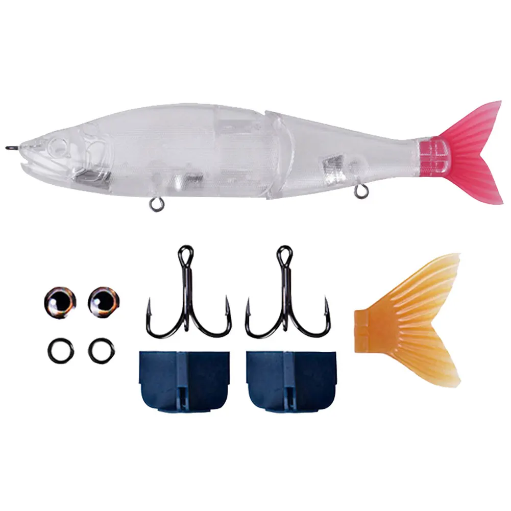 Неокрашенная приманка многосоставная искусственная сделай сам свимбейт