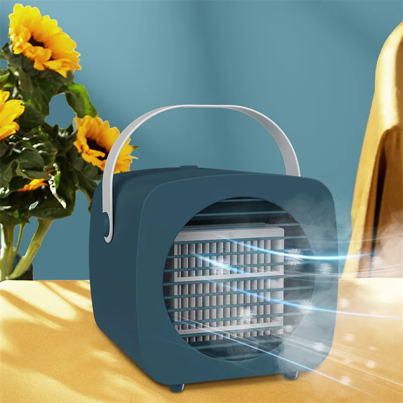 

Summer Fan Humidifier Cooling Desktop Cooling Fan spray Electric Fan Small Portable USB Rechargeable Office Bedroom