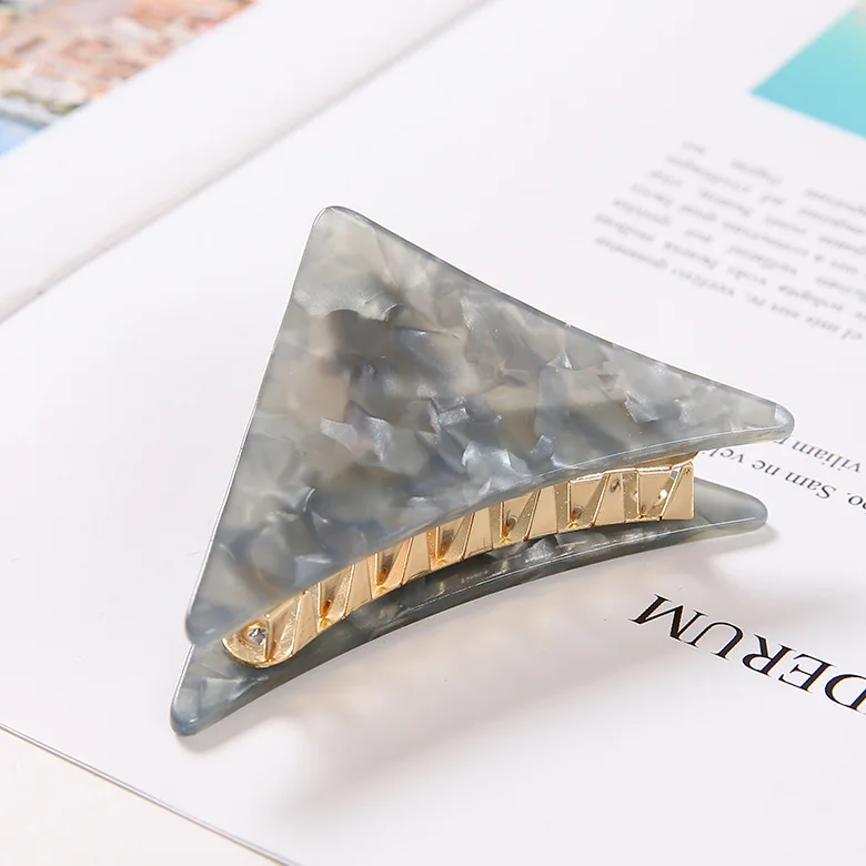 Новые яркие волосы на клешни с уксусной кислотой для волос из акрила Boutique Lady Headwear для элегантных женщин.