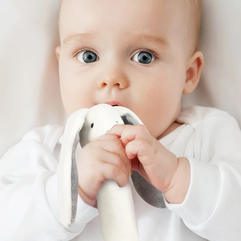 

Baby Rattles For Newborns Infant 0 12 Months Baby Plush Rattle Mobile Toy Toddler Soft Plush Toy Montessori Teether Rattle Teeth
