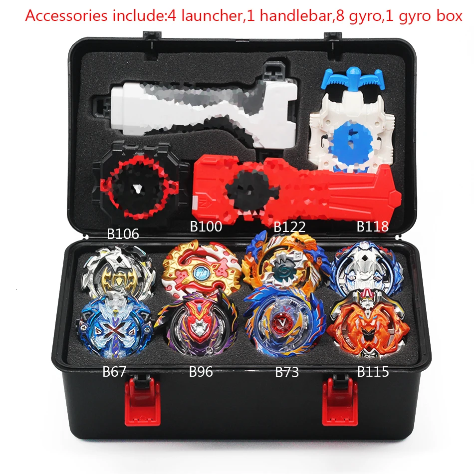 Beyblade Burst игрушка B150 B149 B148 металлический Funsion Bayblade набор коробка для хранения с ручкой пусковая пластиковая коробка игрушки для детей