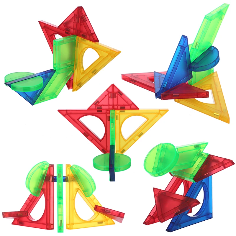 Romboss 9 шт. головоломка детская Дошкольная красочная обучающая квадратная