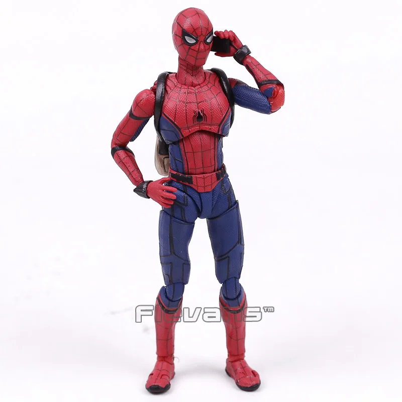 Spider Man Homecoming Spiderman SHF PVC Action Figure Collectible Model Toy | Игрушки и хобби