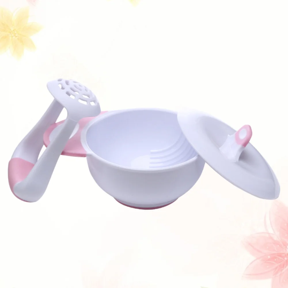 1 комплект пластиковая миска для кормления ручная работа измельчения фруктов