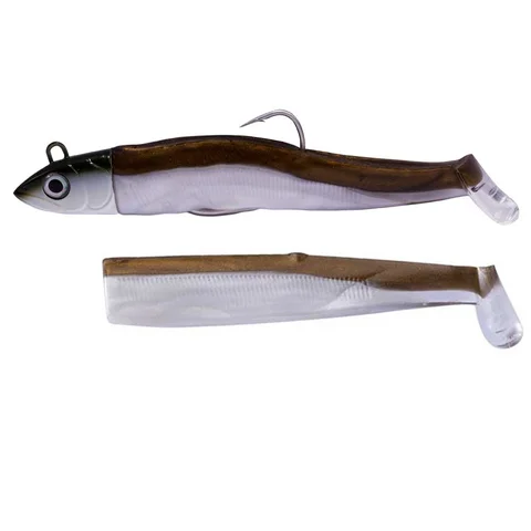 Hunthouse Black Minnow 70mm/7g 85mm/12g 100mm/25g Easy Shiner Fishing Lure Soft Lure Jig Bait Bait Pike Fishing Leurre Souple