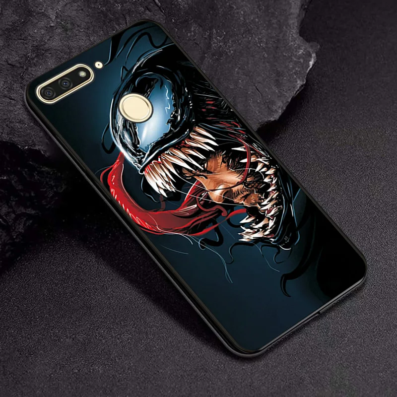 Чехол для huawei Honor 7A, черный чехол из ТПУ, чехол s для huawei Honor 7A, 7 S, Marvel Hero, huawei Y5, Y6 Prime,, Honor 7C, Россия, 5,7 - Цвет: TPUBLK644
