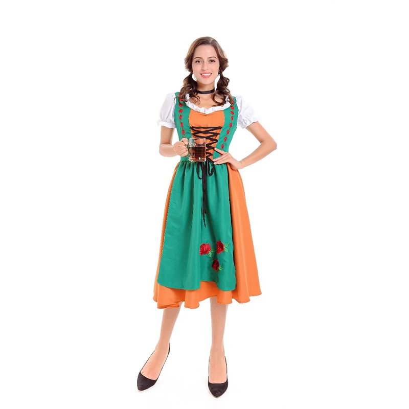 Мужская женская одежда на Хэллоуин праздничная для пива Lederhosen Немецкий