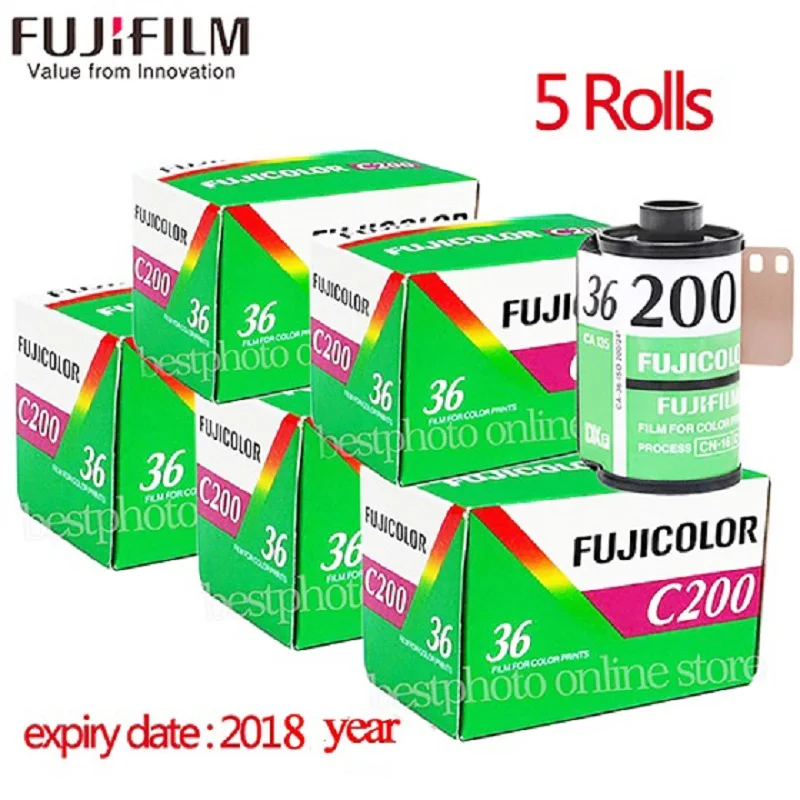 Fujifilm Fuji color C200 цветная 35 мм пленка 36 экспозиция для камеры формата 135 Lomo 135 Lomo camera год expiried films