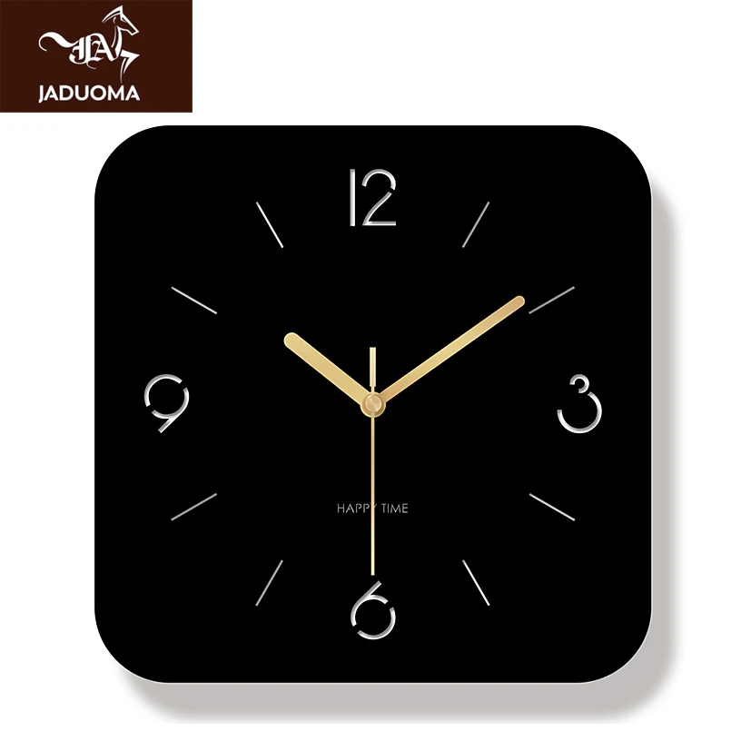 

JADUOMA Wall Clock Acrylic Silent Digital Clock For Home Decoration Quartz Large Size Wall Watch Modern Design For Living Room