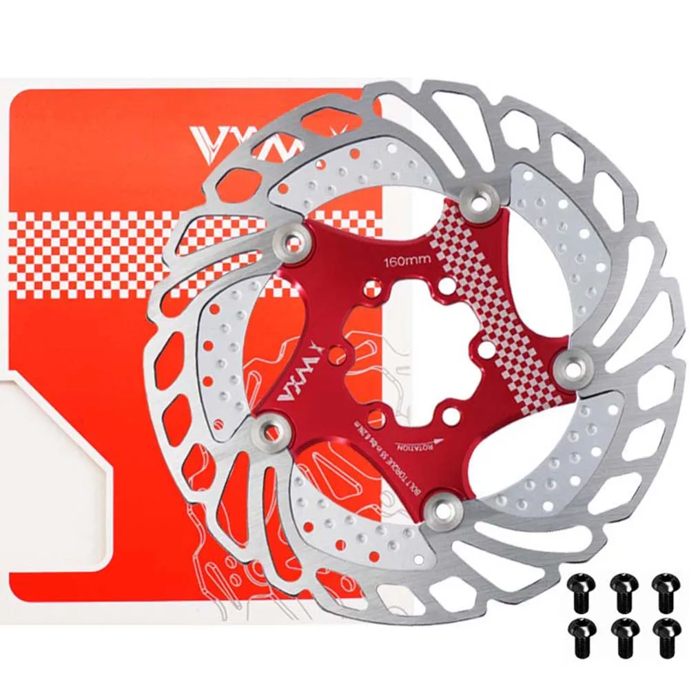 

Mountain Bike Disc Brake Rotor quick cooling stye Bicycle Floating Disc Brake Plate 140mm/160mm/180mm/203mm for MTB Road bike ac