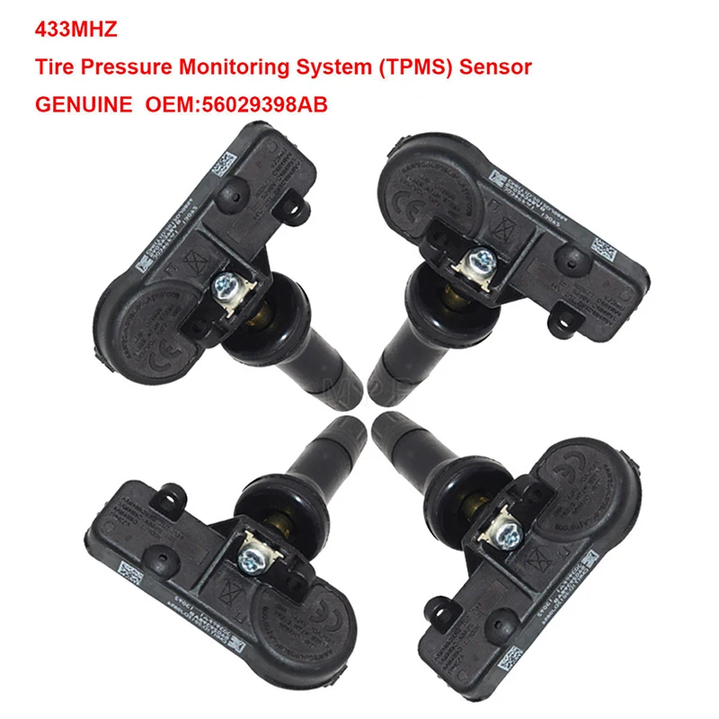 Датчик давления в шинах TPMS 56029398AB 433 МГц датчик для Grand Cherokee Wrangler Ram 1 шт. | Автомобили