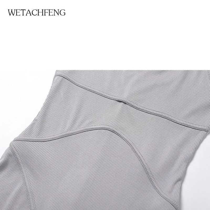 2020 сексуальный вязаный с низким вырезом на спине в стиле хип нить комбинезон Bodycon