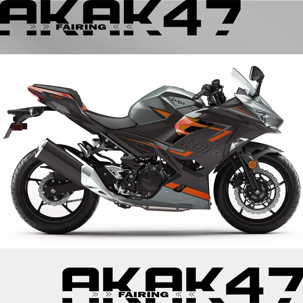 

Fairings Kit Motorcycle For Kawasaki Ninja 400 2018-2020 Bodywork Fairings Fit Ninja400 18 19 20 Design Striping Orange