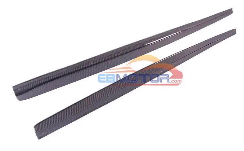 VZ стильная юбка из натурального углеродного волокна 1 пара для BMW серия E82 1M 2011 2017