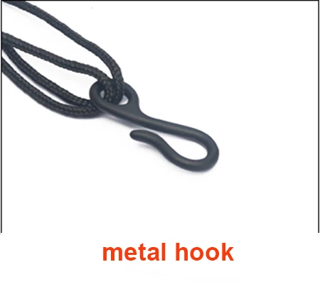 metal hook Кларнет шейный ремень сопрано саксофон шейный ремень альт саксофон шейный ремень тенор для саксофона на шею ремень - Цвет: metal hook