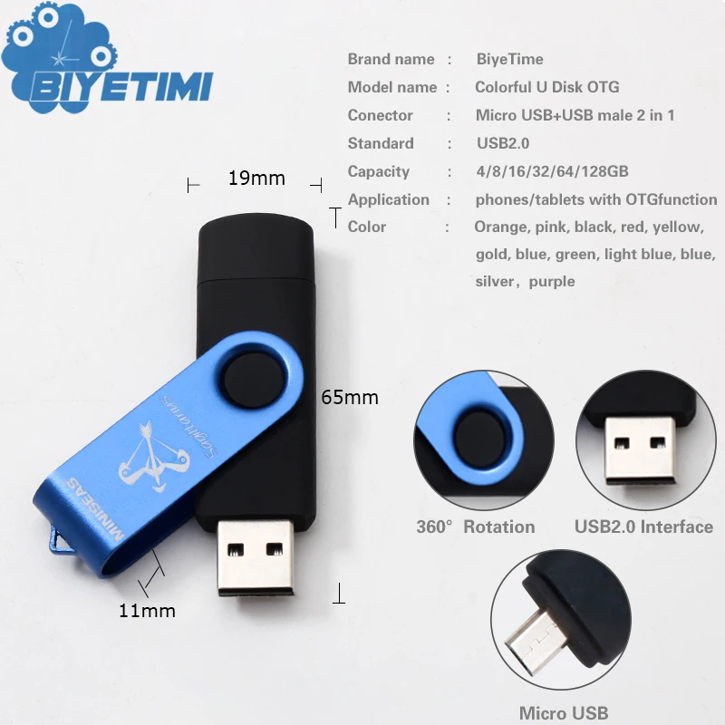 Миниморя 12 знаков Зодиака USB-флешка OTG 128 ГБ 64 ГБ cle usb-накопитель 32 ГБ Пендрайв 16 ГБ 8 ГБ 4 ГБ 2.0 память.