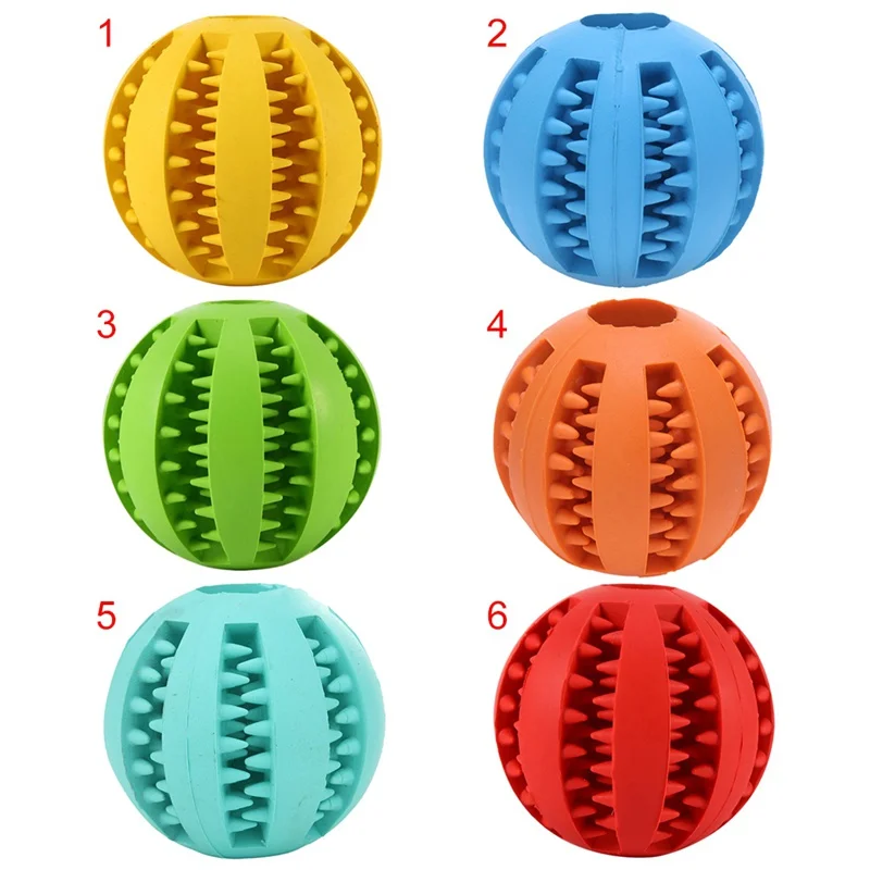 

Pet Dog Toys Balls Teddy Puppy Decompression Stretch Rubber Durable Release Pressure Non-toxic Chew Ball
