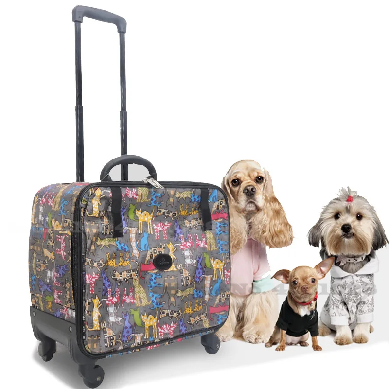 Воздухопроницаемое гнездо для домашних животных с колесный рычаг панорамный