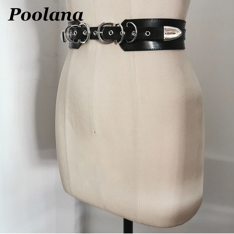 Женский кожаный ремень на заказ с готической пряжкой в стиле панк | Аксессуары